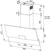 Вытяжка Korting KHC 96373 BXGN фото 4 в Новосибирске