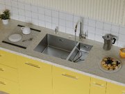 Мойка Омойкири TAKI 69-2-U/IF SIDE IN-R фото 2 в Новосибирске Мойка Omoikiri TAKI 69-2-U/IF SIDE IN-R фото 2 в Новосибирске