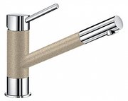 Смеситель Бланко KANO PROGRANIT бежевый «саванна» фото в Новосибирске Смеситель Blanco KANO PROGRANIT бежевый «саванна» фото в Новосибирске