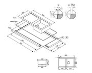 Мойка Smeg LQR861F-2 фото 3 в Новосибирске