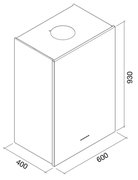 Вытяжка Falmec Menhir 60 ix (800) ECP фото 4 в Новосибирске