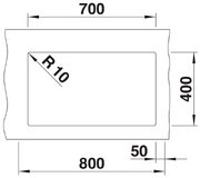 Мойка Бланко ROTAN 700-U Silgranit кофе фото 4 в Новосибирске Мойка Blanco ROTAN 700-U Silgranit кофе фото 4 в Новосибирске