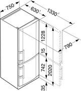 Холодильник Liebherr CBNesf 5133 фото 3 в Новосибирске