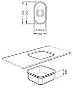 Мойка Смег UM16 фото 2 в Новосибирске Мойка Smeg UM16 фото 2 в Новосибирске