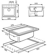 Мойка Smeg VC57B фото 2 в Новосибирске