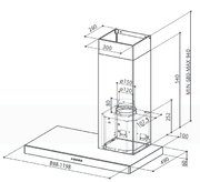 Вытяжка Faber Stilo SX/SP A120, левая фото 2 в Новосибирске