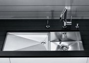 Мойка Blanco Zerox 400/550-T-U чаша справа нержавеющая сталь фото 2 в Новосибирске