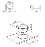 Мойка Smeg LS50AV фото 2 в Новосибирске