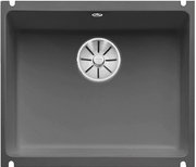 Мойка Бланко SUBLINE 500-U керамика отводная арматура InFino® базальт фото в Новосибирске Мойка Blanco SUBLINE 500-U керамика отводная арматура InFino® базальт фото в Новосибирске