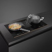 Варочная панель с вытяжкой Smeg HOBD682R фото 4 в Новосибирске