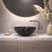 Раковина для ванны Омойкири Hitomi-BL Marble фото 3 в Новосибирске Раковина для ванны Omoikiri Hitomi-BL Marble фото 3 в Новосибирске