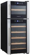 Винный шкаф Cavanova CV021-2TNS фото 4 в Новосибирске