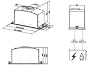 Встраиваемая вытяжка Bertazzoni KIN52MOD1XC фото 2 в Новосибирске