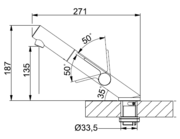 Смеситель Franke Akros фото 3 в Новосибирске