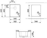 Мойка Смег VSTR34DKX фото 2 в Новосибирске Мойка Smeg VSTR34DKX фото 2 в Новосибирске