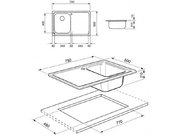 Мойка Смег SP791DN фото 3 в Новосибирске Мойка Smeg SP791DN фото 3 в Новосибирске