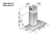 Вытяжка Korting KHC 9973 X фото 3 в Новосибирске