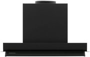 Встраиваемая вытяжка KRONA Изида 600 черное закаленное стекло (Isida 600 black SGC) фото 2 в Новосибирске