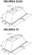 Встраиваемая вытяжка Kuppersberg INLINEA 70 CX фото 4 в Новосибирске
