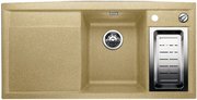 Мойка Бланко Axia II 6 S крыло слева шампань фото в Новосибирске Мойка Blanco Axia II 6 S крыло слева шампань фото в Новосибирске