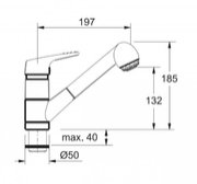 Смеситель Franke 470-1 хром/графит фото 2 в Новосибирске