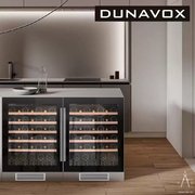 Винный шкаф Dunavox DAUF-46.138B фото 3 в Новосибирске
