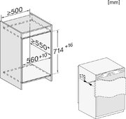 Встраиваемый морозильник Miele FNS 7040 C фото 3 в Новосибирске