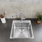 Мойка BLANCO SOLIS 400-IF/A нержавеющая сталь, клапан-автомат фото 2 в Новосибирске Мойка BLANCO SOLIS 400-IF/A нержавеющая сталь, клапан-автомат фото 2 в Новосибирске