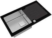 Врезная раковина Тека Diamond RS15 1B 1D 86 BLACK фото 3 в Новосибирске Врезная раковина Teka Diamond RS15 1B 1D 86 BLACK фото 3 в Новосибирске