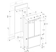 Встраиваемая холодильно-морозильная комбинация Gaggenau RY492304 фото 3 в Новосибирске