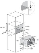 Духовой шкаф Fulgor Milano FCSO 4511 TM X фото 4 в Новосибирске