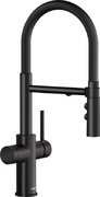 Смеситель 3-в-1 Бланко CATRIS-S Flexo Filter 526707 матовый черный фото в Новосибирске Смеситель 3-в-1 Blanco CATRIS-S Flexo Filter 526707 матовый черный фото в Новосибирске