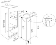 Встраиваемый холодильник Kuppersbusch FK 4545.1i фото 2 в Новосибирске