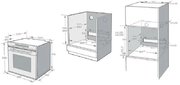 Духовой шкаф Korting OKB 1351 GSCW фото 4 в Новосибирске