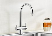 Смеситель Бланко TRIMA хром фото 2 в Новосибирске Смеситель Blanco TRIMA хром фото 2 в Новосибирске