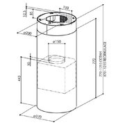 Вытяжка Faber CYLINDRA ISOLA EG10 X  A37 фото 3 в Новосибирске