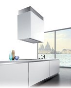 Вытяжка Falmec Laguna isola 90 vetro (800) Bianca STEC фото 2 в Новосибирске