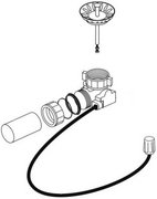Набор доукомплетации клапаном-автоматом с круглой ручкой для Blanco Panor 118979 фото в Новосибирске