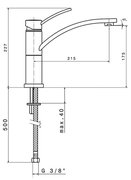 Смеситель Smeg ME6P фото 2 в Новосибирске