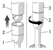Набор аксессуаров для погружного блендера Smeg HBAC11CR фото 3 в Новосибирске