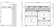 Варочный центр Lofra P126SMFE+MF/2Ci фото 4 в Новосибирске