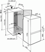 Встраиваемый двухкамерный холодильник Liebherr ICS 3204 Comfort фото 3 в Новосибирске