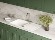 Мойка Омойкири Kitagawa 100-WH фото 3 в Новосибирске Мойка Omoikiri Kitagawa 100-WH фото 3 в Новосибирске