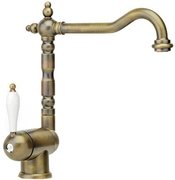 Смеситель Franke Old England бронза (для установки перед окном)