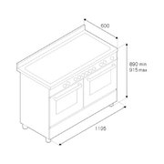 Варочный центр Bertazzoni HER120 6G MFE D NET фото 4 в Новосибирске