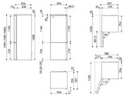 Холодильник Smeg FA3905LX5 фото 3 в Новосибирске