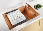 Мойка Бланко Axia II 45S темная скала фото 3 в Новосибирске Мойка Blanco Axia II 45S темная скала фото 3 в Новосибирске