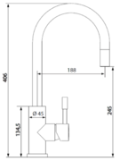 Смеситель Franke Leda фото 2 в Новосибирске