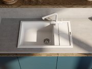 Мойка Омойкири SUMI 78A-LB WH фото 3 в Новосибирске Мойка Omoikiri SUMI 78A-LB WH фото 3 в Новосибирске