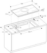 Индукционная варочная панель Gaggenau CI283102 фото 2 в Новосибирске